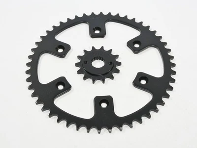 Honda XR400 R 400 1996-2004 14 dientes delantero y 48 dientes piñón trasero Foto 1 de 4