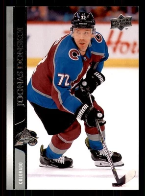 2020 Upper Deck Joonas Donskoi #46  Colorado Avalanche - Image 1 of 2