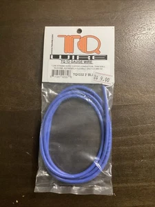 TQ Draht - 13 Stärke Super Flexibler Draht - Blau 3' Flexibel - 1296 Litze 3,5 mm - Bild 1 von 2