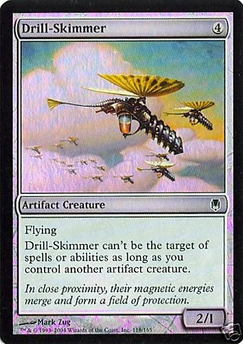 MTG - Darksteel - Drill-Skimmer - 2X - Foil - NM - Image 1 of 1