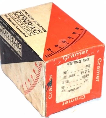 NEW CRAMER 610E PERCENTAGE TIMER 60 SECOND RANGE - Image 1 of 2