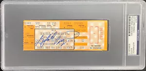 Gaylord Perry Signed Full Ticket 5/6/82 300th Win Mariners Autograph PSA/DNA - Picture 1 of 4