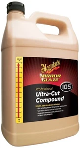 1 Gallon Meguiars Mirror Glaze #105 Ultra Cut Compound 128oz M10501 - Picture 1 of 24