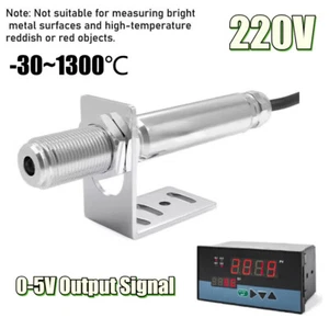 0-5V Infrared Thermometer Sensor Non-contact 220V Temperature Tool W/Controller - Picture 1 of 11