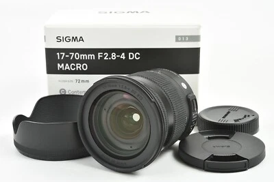 Sigma C 17-70mm F/2.8-4 DC MACRO OS HSM for SA Mount [Very good] 06-p49 - Image 1 of 4