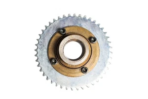 #25 55T 4 hole Sprocket chain drive gear f rear wheel GoKart Scooter w 5/8" hub - Picture 1 of 14