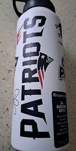 *NEU* New England Patriots  34 Oz. Edelstahl Quencher  Wasserflasche - Bild 1 von 5