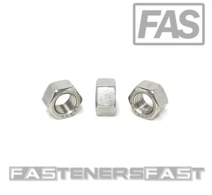 (25) 3/8-24 Finished Hex Nuts Stainless Steel (25 Pieces) - Picture 1 of 4