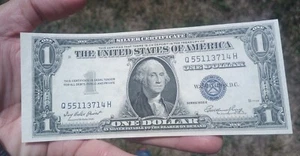 1935 One Dollar Bill Series E Silver Certificate Very Good Condition - Picture 1 of 6