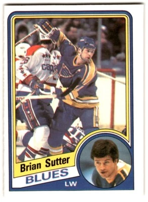 1984-85 O-Pee-Chee Brian Sutter #192 St. Louis Blues - Image 1 of 2