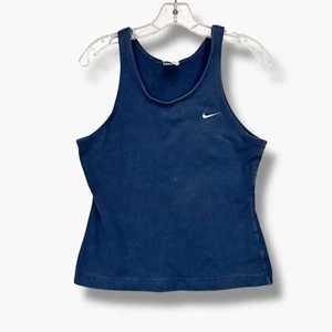 Sujetador sin mangas vintage Nike para mujer L sin mangas logotipo Swoosh gráfico años 90 forrado - Imagen 1 de 12