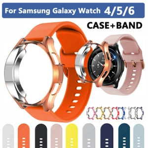 Silicone Band Strap+Case For Samsung Galaxy Watch 6 Classic 43/47mm Sport Watch - Bild 1 von 27