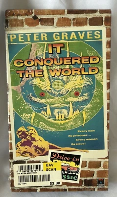 IT CONQUERED THE WORLD-1957, 1991 (Drive In Classics VHS) Dir. Roger Corman - Image 1 of 4