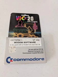 VICTERM 1 VT 232 MODEM SOFTWARE for Commodore VIC 20 - Picture 1 of 1