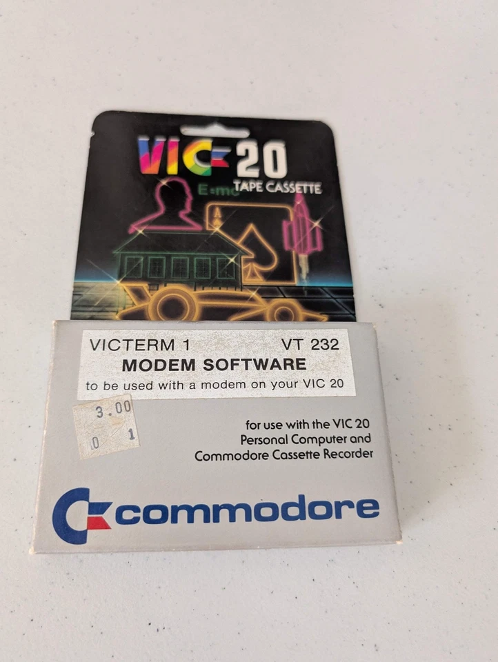 VICTERM 1 VT 232 MODEM SOFTWARE for Commodore VIC 20 - Image 1 of 1