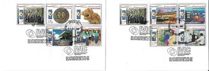 Venezuela: 2007; Scott 1683, IVIC set 10 in official FDC, Used, EBV150 - Picture 1 of 2