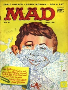 MAD MAGAZINE IISSUE No. 41 SEPTEMBER 1958 VERY SCARCE HARD TO FIND: REF MAD 41 - Picture 1 of 1