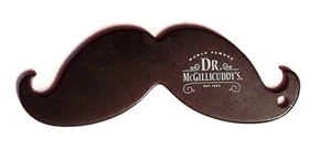 Dr. McGillicuddy's Moustache Keychain Bottle Opener - Picture 1 of 2