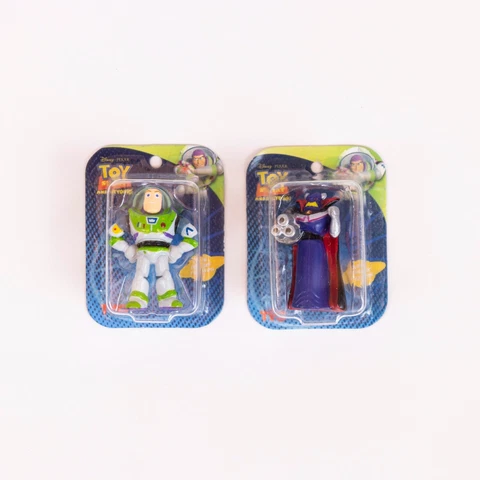 NEW Buzz Lightyear and Zurg Mini Blister Figures, Tiny 1", Disney Toy Story Cover