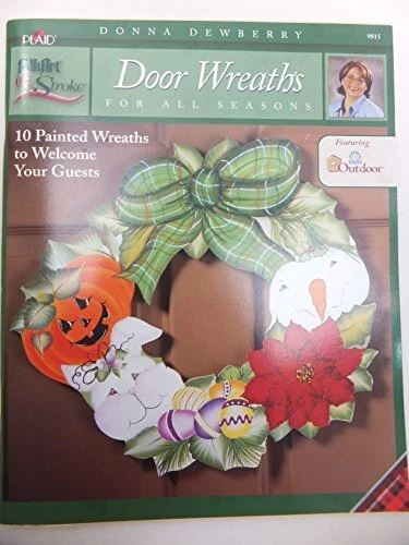 Coronas de puerta Donna Dewberry para todas las estaciones folleto artesanal envío gratuito Foto 1 de 1