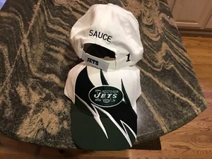 Sauce Gardner Personalized “Sauce 1” NY Jets Striped Hat New Free Shipping! - Picture 1 of 2