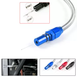 For GM Chevy TH350 TH400 Turbo Flexible Stainless Transmission Dipstick Blue - Picture 1 of 6
