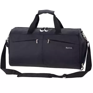 Sports Gym Bag with Shoes Compartment &Wet Pocket Gym Duffel Bag Overnight Ba... - Picture 1 of 7
