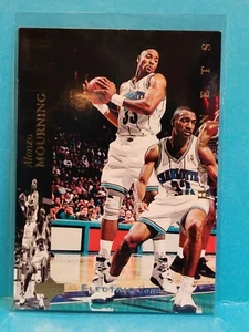 1993-94 Upper Deck Alonzo Mourning SE Electric Court Parallel Card #145 Hornets - Bild 1 von 4
