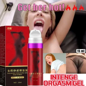 Intense Orgasmic Gel Women Ascending Orgasm Gel Sexual Drop Exciter Climax Gel - Picture 1 of 10