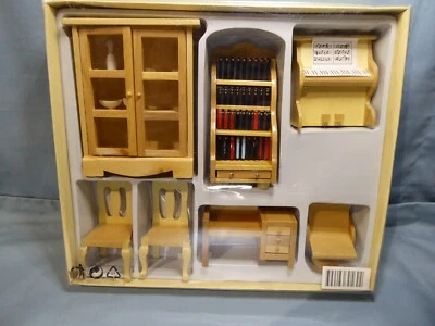 Dolls House - Furniture Set - Dining/Living Room Set - Boxed - 1:12 - Image 1 of 4