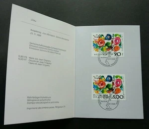 Switzerland France Joint Issue Famous Painting 1988 (joint FDC) - Picture 1 of 6