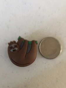 Brown Sloth New Unbranded Shoe Charm For Shoes & Bracelets. - Picture 1 of 2