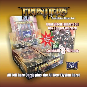 Legions Realms at War - Frontiers - 1st Edition Booster Box - Factory sealed/NEW - Picture 1 of 5