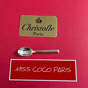 MOKKALÖFFEL CHRISTOFLE FRANCE TRIADE 10 CM SEHR SCHÖNER ZUSTAND METALL VERSILBERT.. - Bild 1 von 6