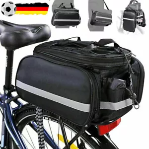 Fahrradtasche Satteltasche Gepäcktasche Packtaschen Wasserdicht Gepäckträger DHL - Bild 1 von 13