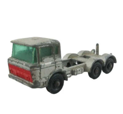 Lesney DAF Tipper Container Truck #47 Silver Vintage England  - Image 1 of 4