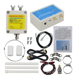 K-180WLA 0.1M-180MHz Active Loop Broadband with Receiving Antenna For SDR Radio - Zdjęcie 1 z 9