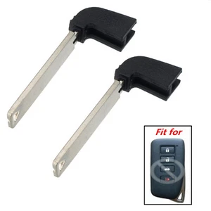 2Pcs For Lexus GS350 IS250IS ES GS NX RX Insert Smart Key Uncut Blade Emergency - Picture 1 of 5