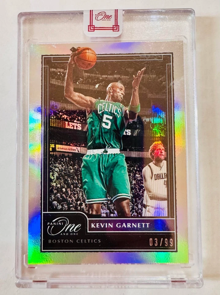 Kevin Garnett 2020-21 Panini One and One Encased Sealed Basketball Card /99 - Image 1 of 1