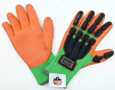 12 Pairs of Ergodyne 920 Mechanic Gloves ProFlex Medium HVO Slip Resist Palm - Image 1 of 2