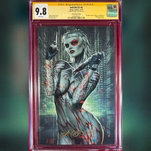 W0RLDTR33 #6 DIAZ VARIANT COVER CGC 9.8 SS SIGNED BY ARIEL DIAZ - Picture 1 of 2