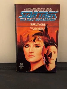 1989 Star Trek The Next Generation Survivors Pocket Books Paperback #4 - Picture 1 of 2