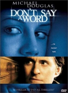 Don't Say a Word w Michael Douglas (DVD)- You Can CHOOSE WITH OR WITHOUT A CASE - Picture 1 of 1