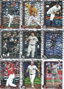 19 card lot 2025 TOPPS CROME & REFRACTORS STARS - Picture 1 of 3