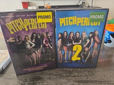 Pitch Perfect 1 and Pitch Perfect 2 DVD - Brand New Promo Combo Bundle DVDs - Image 1 of 4