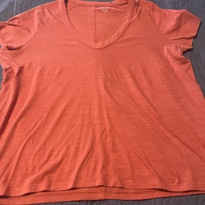 banana republic Cosy Slub Orange T Shirt XL - Bild 1 von 6