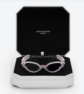 Gentle Monster Bijou De 02 Silver Clear_Limited Edition_Rare Item_Expedited Ship - Picture 1 of 5