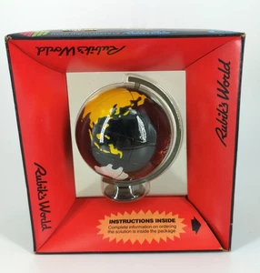 Vintage 1982 Rubik’s World Puzzle Globe Sphere Toy Tsukuda Dead New in box - Picture 1 of 6