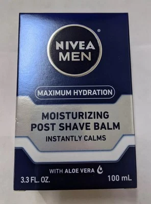 💥Bálsamo post afeitado hidratante hidratante máxima para hombres Nivea 3,3 oz Foto 1 de 2