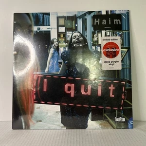 Haim - I Quit - Target Exclusive Deep Purple 45 RPM Vinyl 2 LP Sealed - Picture 1 of 2